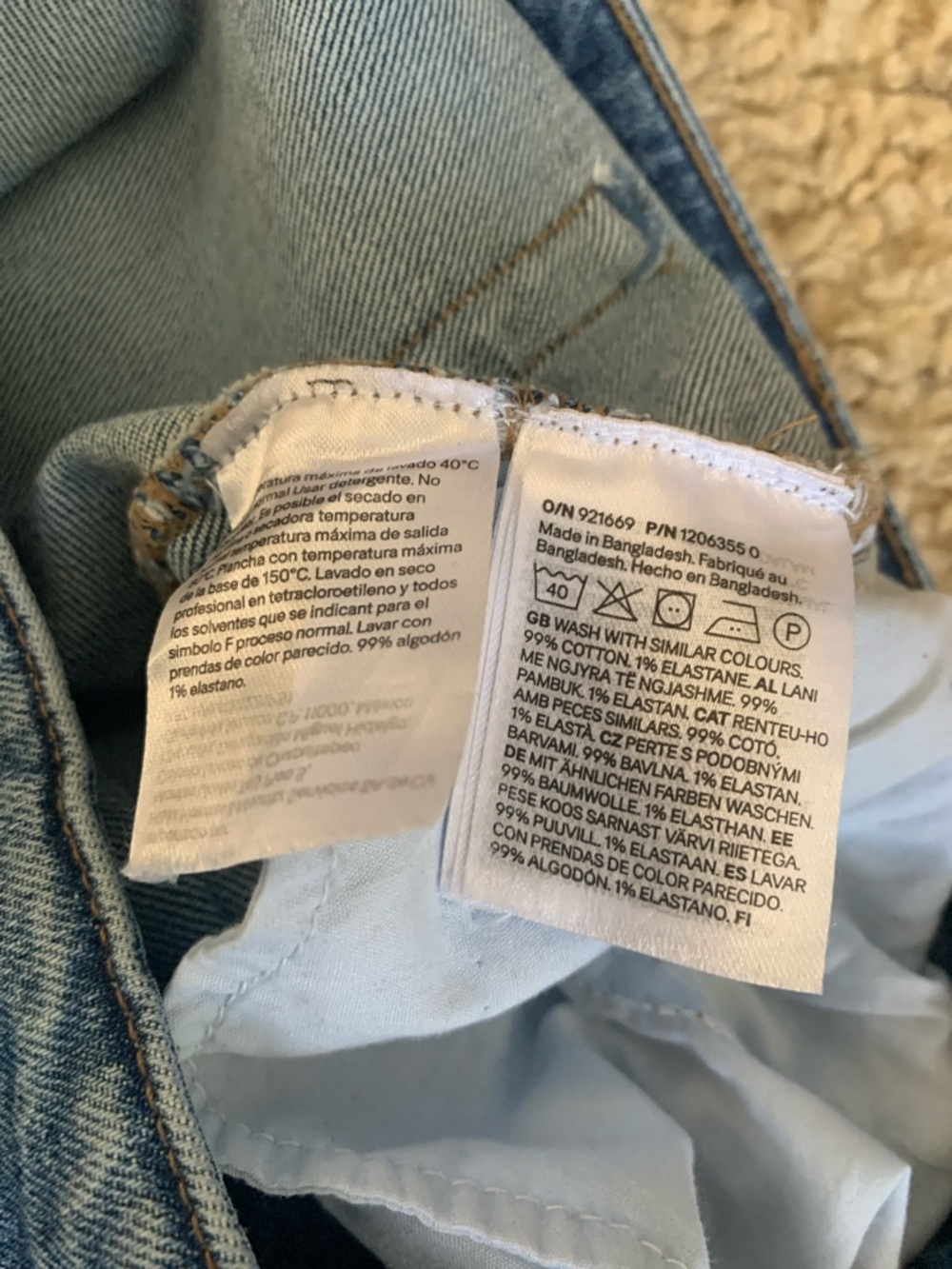 H&M Straight Jeans size 6 - Picture 10 of 10